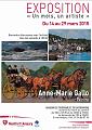 Affiche exposition Anne Marie Gallo